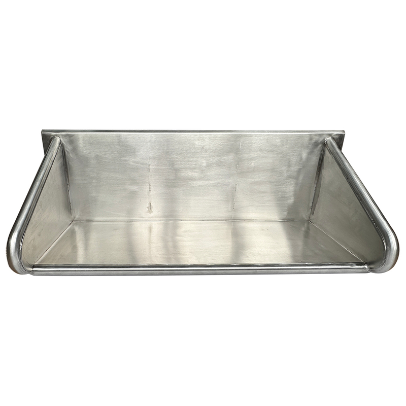 Custom 304 Stainless Steel Long Chair Public Place Industrial Metal Chair