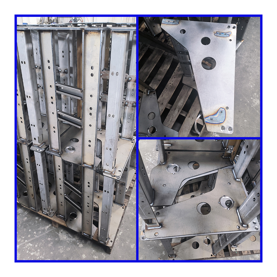 OEM/ODM Steel Frame Supporting Base Metal Welding